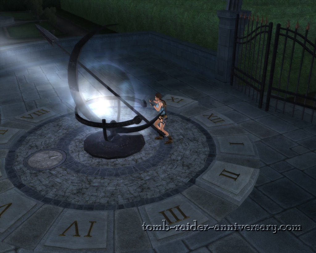 Croft manor - sluneční hodiny